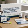 Detox treatment kit on table