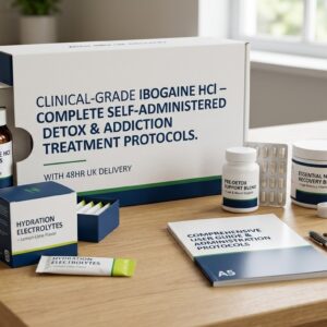 Detox treatment kit on table